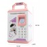 Сейф Копилка Robot Bodyguard 906 Kronos Toys музыкальный с отпечатком пальца и проверкой денег Розовый