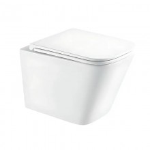 Унітаз підвісний з сидінням Soft Close Slim Duroplast Mixxus Premium Quadro-0301-R 490x340x360mm система змиву Rimless (MP6452) Унітаз підвісний з сидінням Soft Close Slim Duroplast Mixxus Premium Quadro-0301-R 490x340x360mm система змиву Rimless (MP6452)