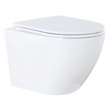 Унітаз підвісний з сидінням Soft Close Slim Duroplast Mixxus Premium Ellipse-0303-R 520x365x360mm система змиву Rimless (MP6463) Унітаз підвісний з сидінням Soft Close Slim Duroplast Mixxus Premium Ellipse-0303-R 520x365x360mm система змиву Rimless (MP6463)