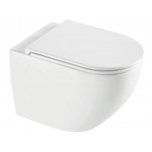 Унітаз підвісний з сидінням Soft Close Slim Duroplast Mixxus Premium Ellipse-0304-R 540x360x360mm система змиву Rimless (MP6466) Унітаз підвісний з сидінням Soft Close Slim Duroplast Mixxus Premium Ellipse-0304-R 540x360x360mm система змиву Rimless (MP6466)