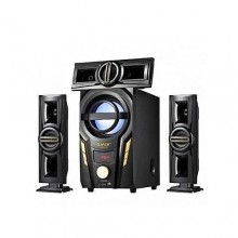 Акустическая система 3.1 Домашний кинотеатр Era Ear E-703A 60W Bluetooth Активный сабвуфер и 3 колонки Акустическая система 3.1 Домашний кинотеатр Era Ear E-703A 60W Bluetooth Активный сабвуфер и 3 колонки