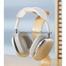 Беспроводные накладные стерео Bluetooth 5.0 наушники Hi-Fi Гарнитура со встроенным микрофоном P9 STEREO Wireless Headphone Mp3 TFcard AUX Silver