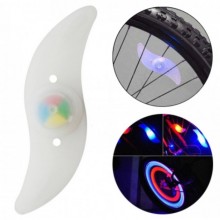 Светодиодный катафот на велосипедные спицы Led YY-601 Подсветка колеса на велосипед силиконовая 4 цвета 3 режима Светодиодный катафот на велосипедные спицы Led YY-601 Подсветка колеса на велосипед силиконовая 4 цвета 3 режима
