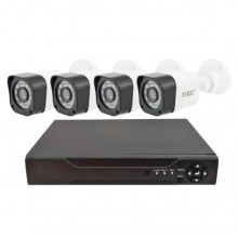 Комплект видеонаблюдения 4 проводные Камеры уличные IP 66 AHD 4 KIT 1080Р FHD 1Mp Комплект видеонаблюдения 4 проводные Камеры уличные IP 66 AHD 4 KIT 1080Р FHD 1Mp