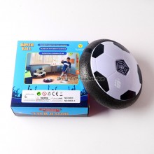 Интерактивный летающий футбольный мяч для дома Детский аэромяч Hoverball с LED подсветкой и музыкой Аэрофутбол