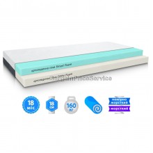 Ортопедический матрас 120х200 см Высота 18 см EMM Diamond Беспружинный Ortho Foam + Smart Foam