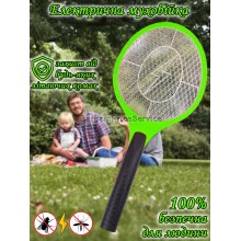 Мухобойка электрическая Bug catcher На батарейках От всех типов летающих насекомых